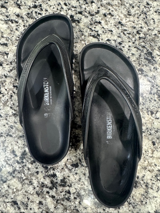 Birkenstock Shoes - Birkenstock Black Women’s EVA Thong Sandals Size 8